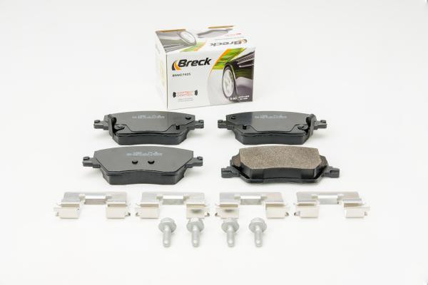 BRECK Bremsbelagsatz, Scheibenbremse